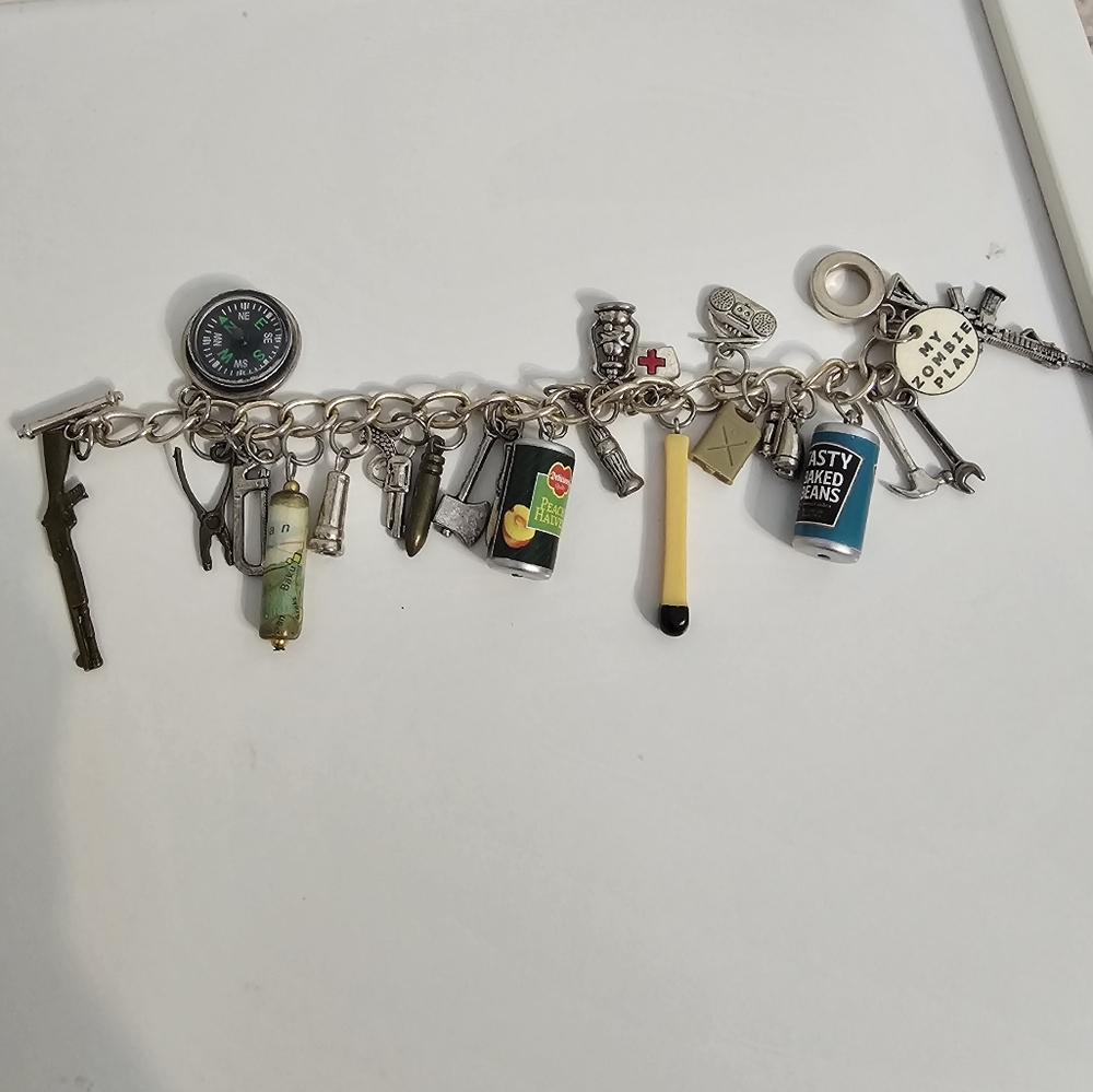 My Zombie Plan charm braclet